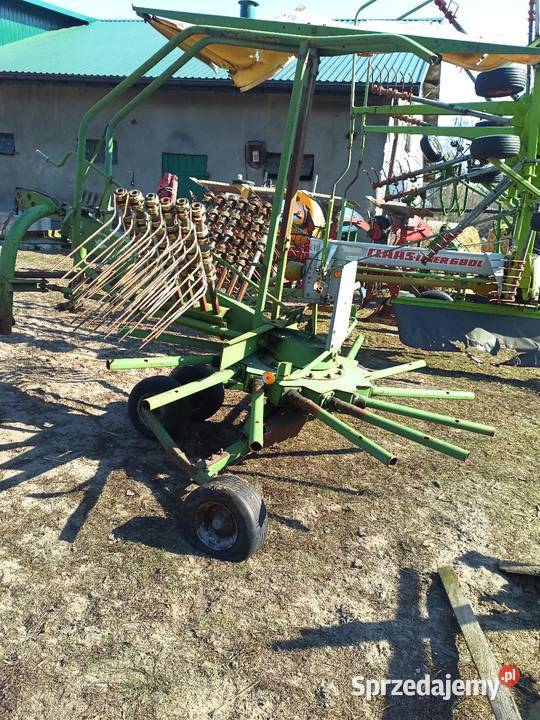 Zgrabiarka Krone KS 421 13 nieuszkodzony Zgrabiarki i przetrząsacze Pólki