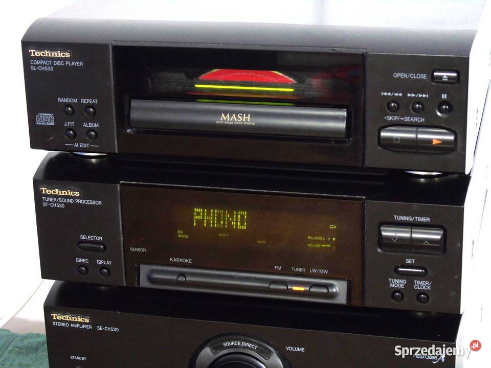 Wieża Technics SE CH50 sprawna ładna i mocna Wieże i miniwieże Jasło sprzedam