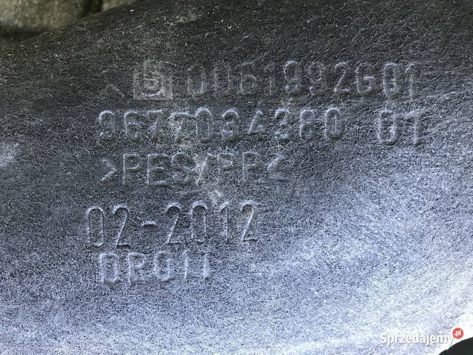 Nadkole tylne praweCitroen DS 3 osobowe Gdów sprzedam