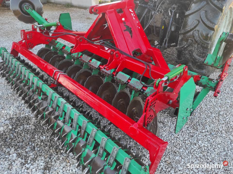 Agregat talerzowy agromasz 3m wał hydrauliczny Radoszyce