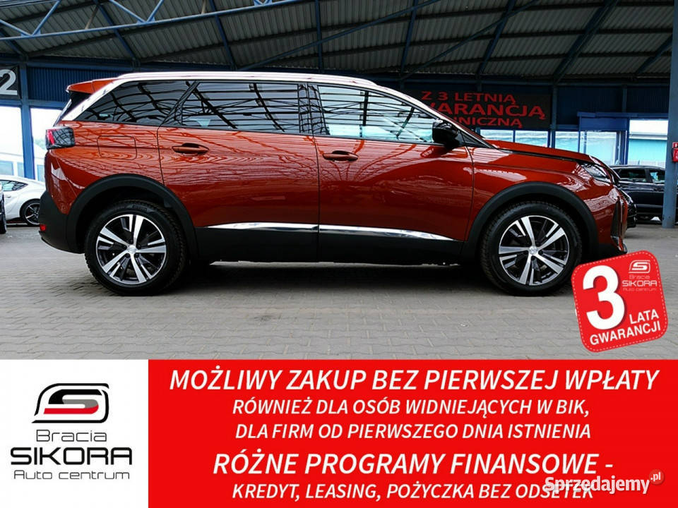 Peugeot 5008 20HDi 177 7osób ALLURE LedNaviACC Rok produkcji 2022 śląskie Mysłowice