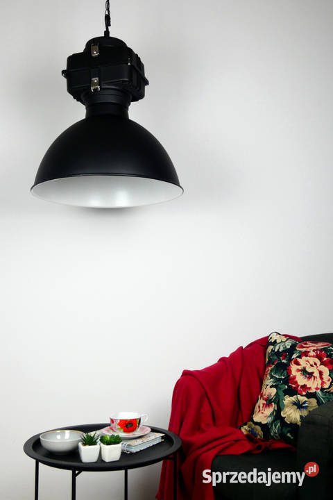 Lampa wisząca STORAGEN XL duży czarny z puszką kujawsko-pomorskie Nowe sprzedam