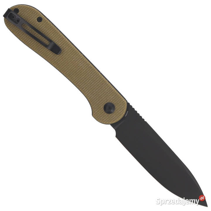 CIVIVI Knife Button Lock Elementum Olive Micarta Akcesoria, narzędzia i noże