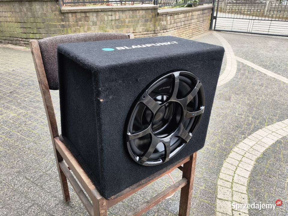 Skrzynia basowa bassowa tuba Blaupunkt GTB skrzynie basowe i tuby Głośniki śląskie sprzedam