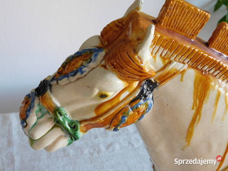 Figura konia styl Tangdynastinceramika Sensai Szczecin