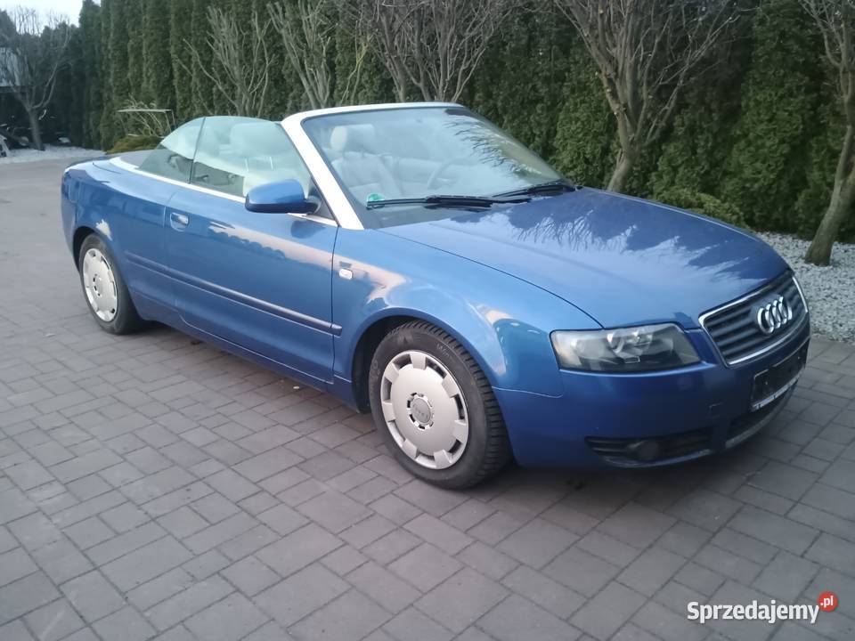 Audi A4 Kabrio 2002r 30i 220 Nawigacja nieuszkodzony