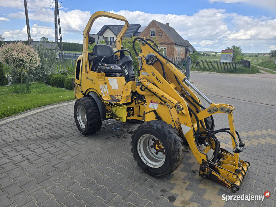 Mini ładowarka JOB MANN 20035 4x4 2226 łyżko sprzedam