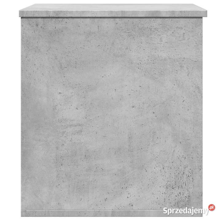 Skrzynia szarość betonu 60x42x46 materiał mazowieckie Warszawa