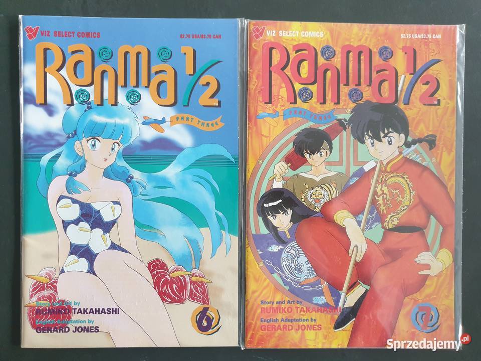 Manga Ranma 12 18 komiksów USA Książki i Podręczniki Gdynia sprzedam
