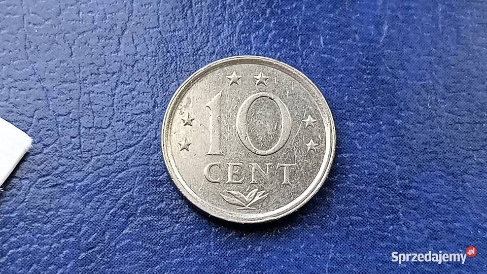 Stare monety 10 cent 1984 Antyle Holenderskie Lesko