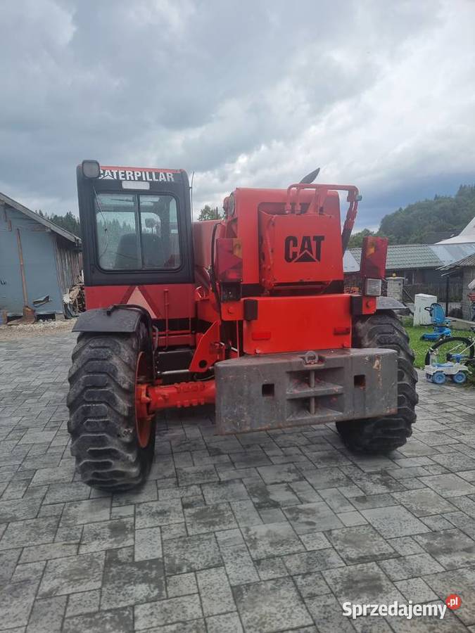 Caterpillar th63 Widły i łyżka 5000motogodzin 5000h Pozostałe Maszyny budowlane Raba Wyżna