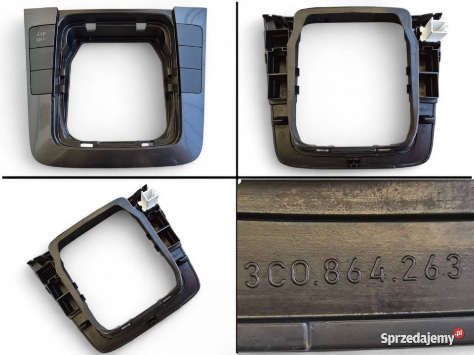 OSŁONA RAMKA DEKOR DEKORY POPIELNICZKA VW PASSAT Działoszyce