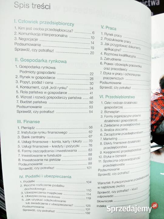 Krok w przedsiębiorczość podręcznik używan Warszawa