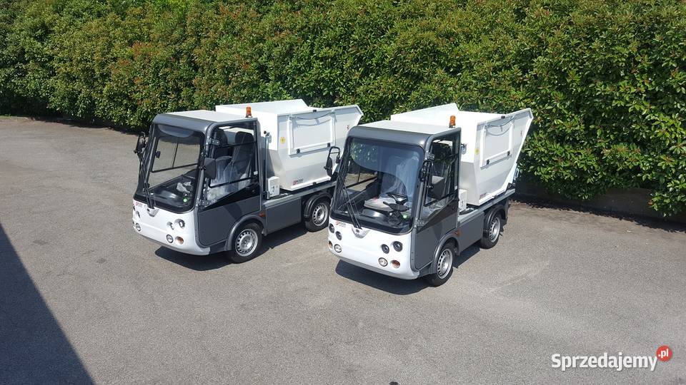 Śmieciarka elektryczna 3 m model kipper wersja L Lublin