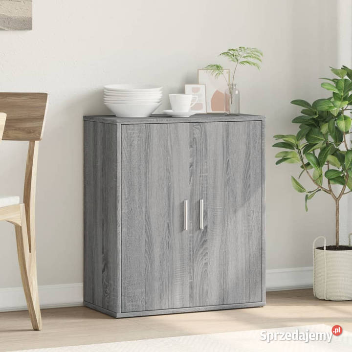 Szafka szary dąb sonoma 60x31x70 materiał Pozostałe