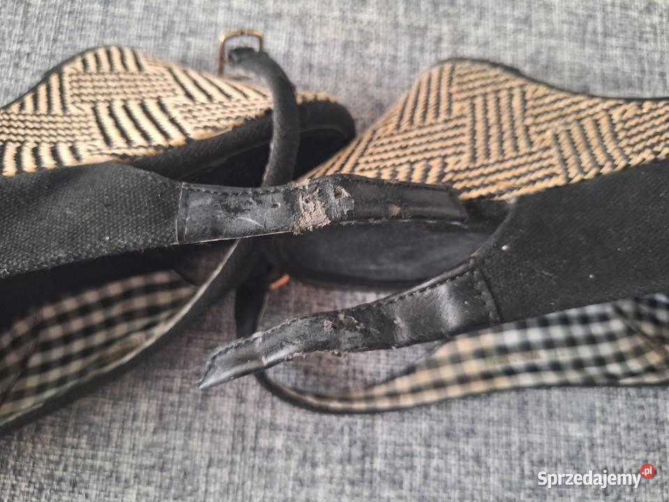 Espadryle sandały na koturnie r37 zachodniopomorskie Darłowo sprzedam