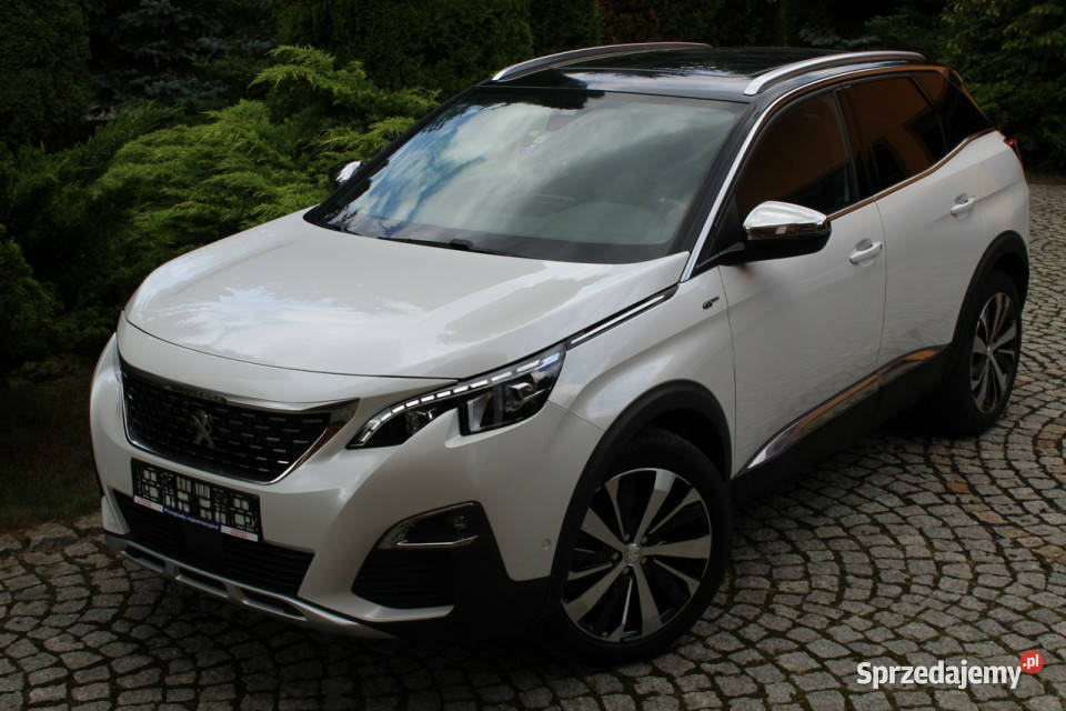 Peugeot 3008 HDI 180 Automat GT Line Alcantara nieuszkodzony Lubań