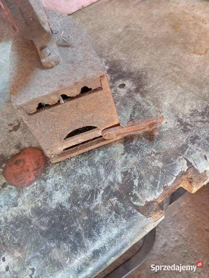 Zabytkowe żelazko Tłuszcz