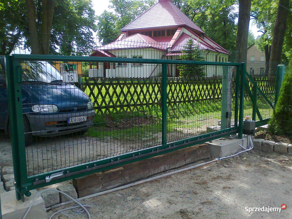 Brama przesuwna samonośna do wypełnienia dolnośląskie Jelcz-Laskowice