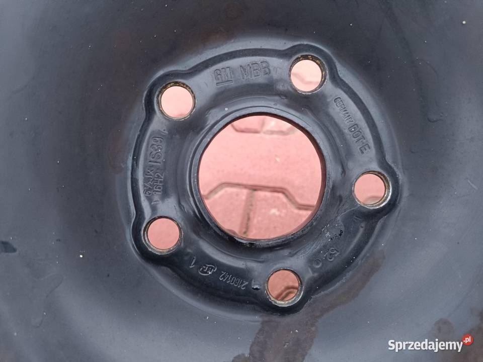 Felgi stalowe opel 5x105 Garbatka Długa sprzedam