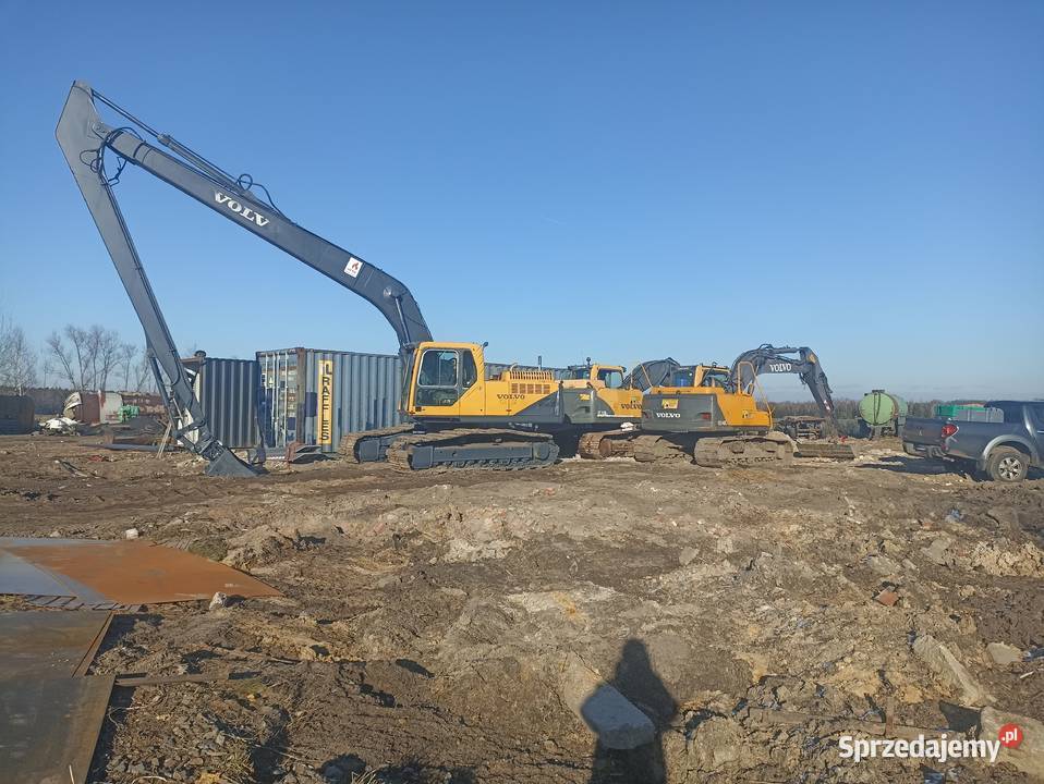 Koparka gąsienicowa Volvo ec240 long Rok produkcji 2004 Goszcz