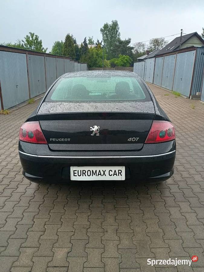ŁADNY I ZADBANY PEUGEOT 407 diesel 20 136KM śląskie Ruda Śląska sprzedam