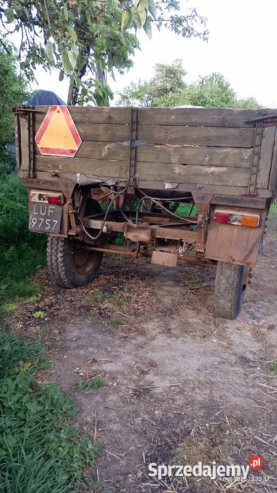 przyczepa uszkodzony Majdan Kozic Dolnych