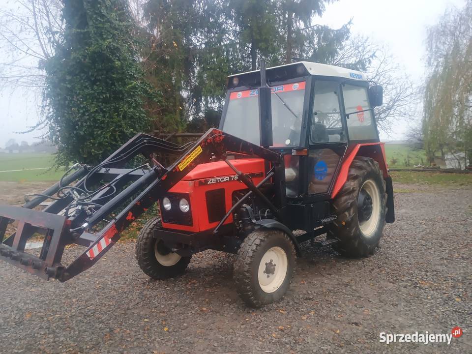 Zetor 7211 z ładowaczem czołowym Zaczep górny Waśniów