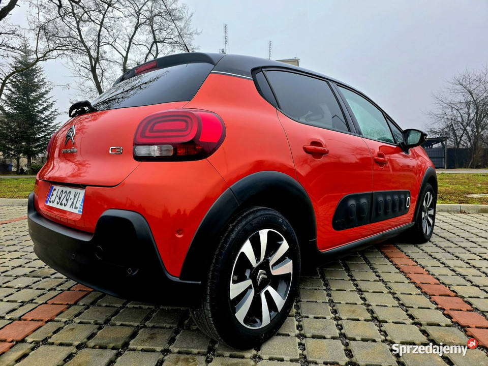 Citroen C3 Citroen C3 12 PureTech Shine III 2016 małopolskie Więcławice Stare sprzedam