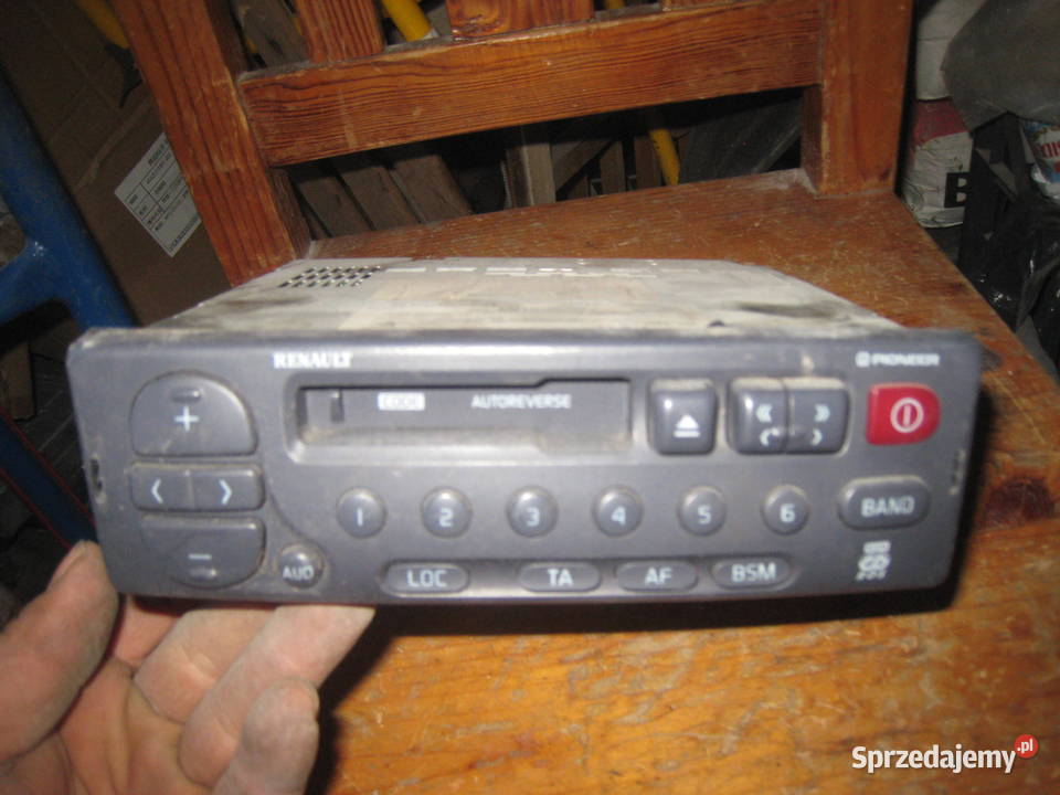 Radio oryginalne Renault 1 DIN Espace III Pioneer Kraków