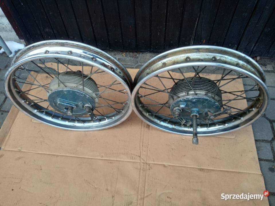 Jawa 350 Jawa 175 Cz 350koła kompletne 2 sztuki Oświęcim