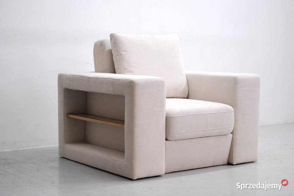RXJ nowoczesny WYGODNY fotel pufa chowana Looks wielkopolskie