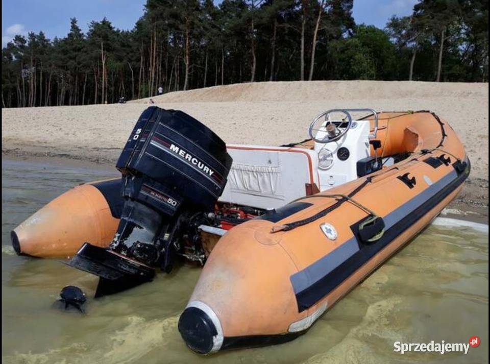 Ponton Motorówka RIB 50 Jezioro Nidzkie Bełdany warmińsko-mazurskie