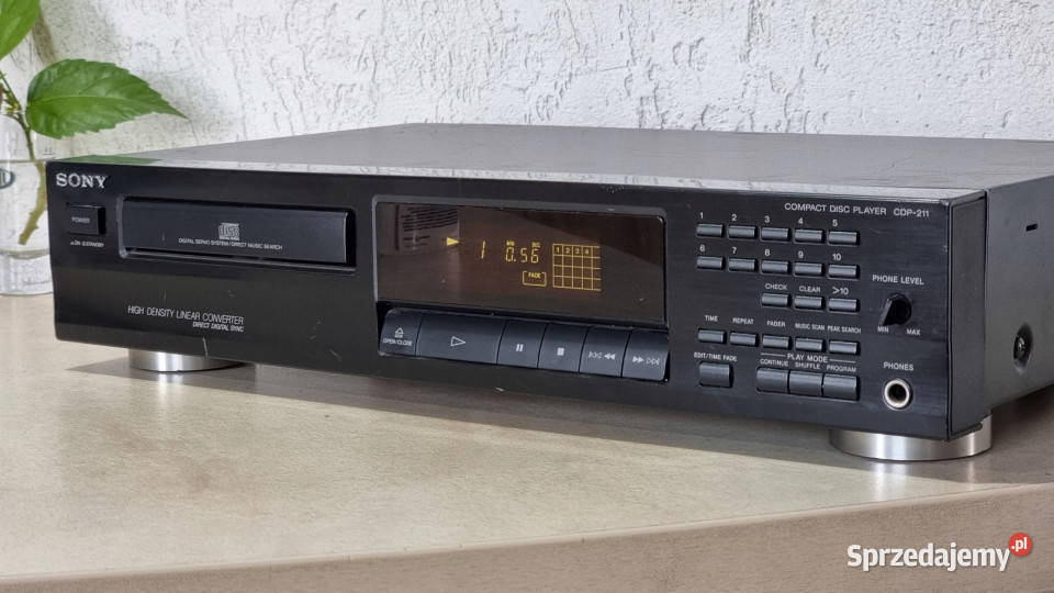 Sony odtwarzacz kompaktowy CD player CDP 211 Międzychód