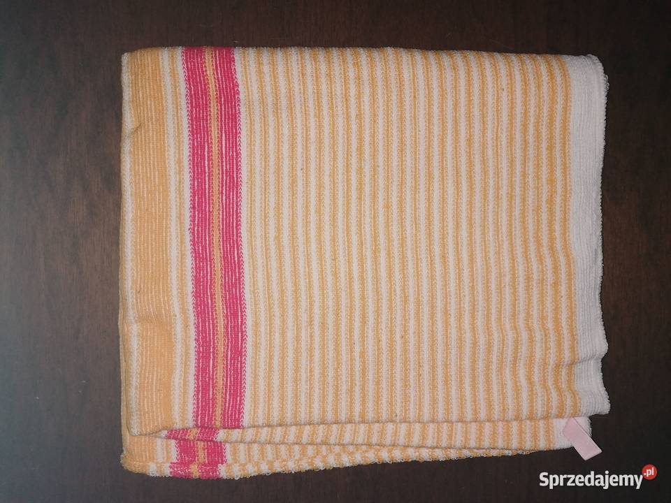 Ręcznik frote różowy tłoczone wzory różowy sprzedam