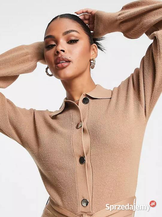 ARIA COVE CAMELOWY KOMBINEZON DZIANINOWY 42 XL Kalisz