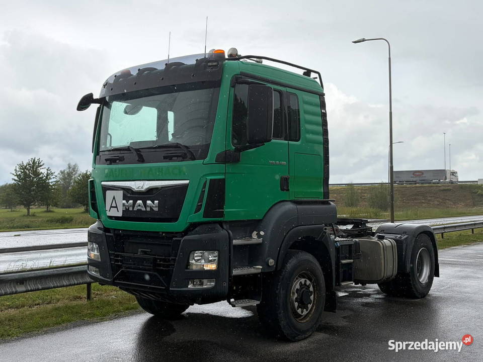 Naczepa wywrotka ciagnik 4x4 Man Warszawa