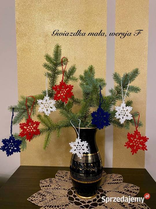 Gwiazdki na choinke Wyposażenie wnętrz Jastków