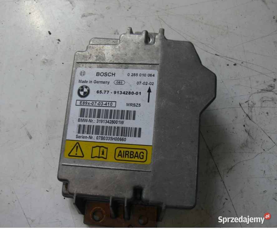 SENSOR AIR BAG AIRBAG BMW 3 E91 9134280 Pozostałe sprzedam