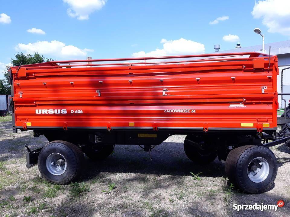 Przyczepa 6 ton Ursus D606 śląskie Częstochowa