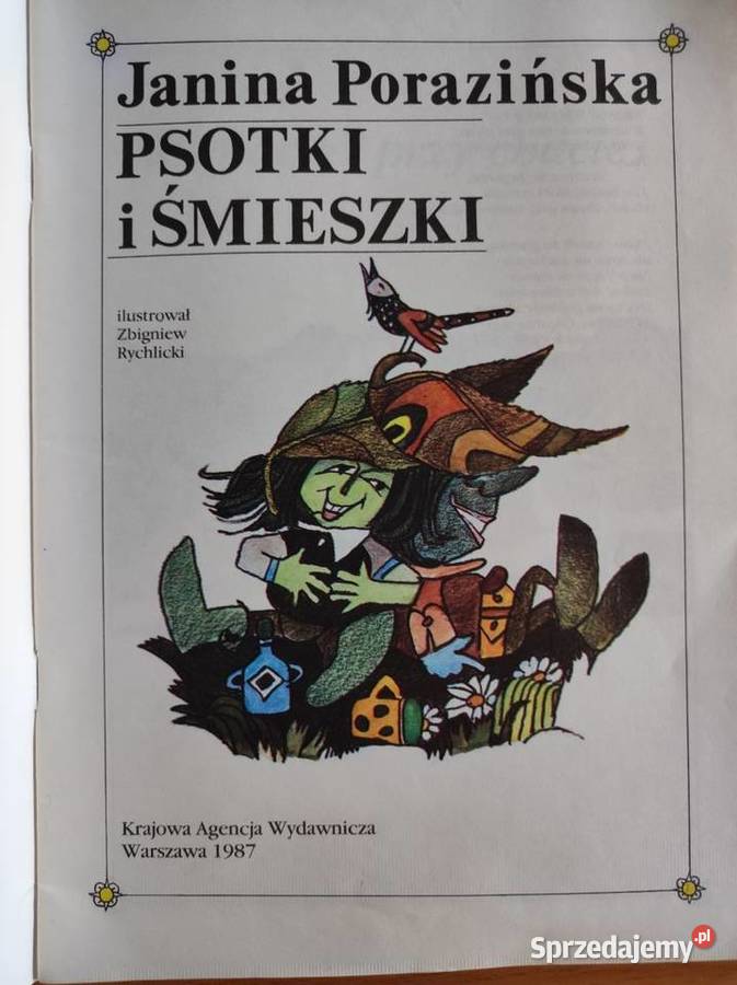 Psotki i śmieszki Janina Porazińska 1987 Kielce sprzedam