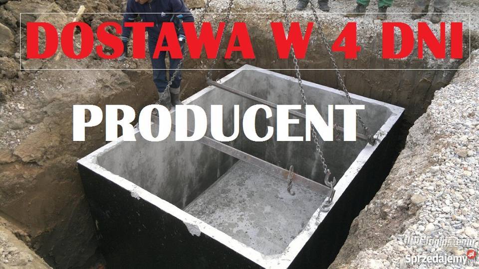 Szambo Szamba Cała Polska Dostawa w 4 Dni Niskie Budownictwo i akcesoria