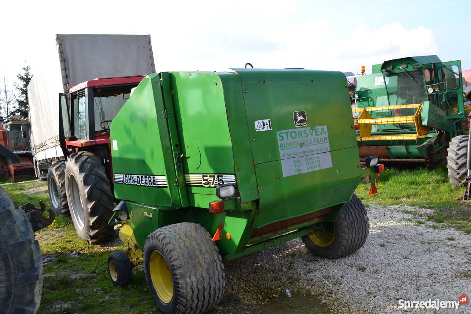 Prasa john deere 575 rotor 578 644 transport Brzeziny sprzedam