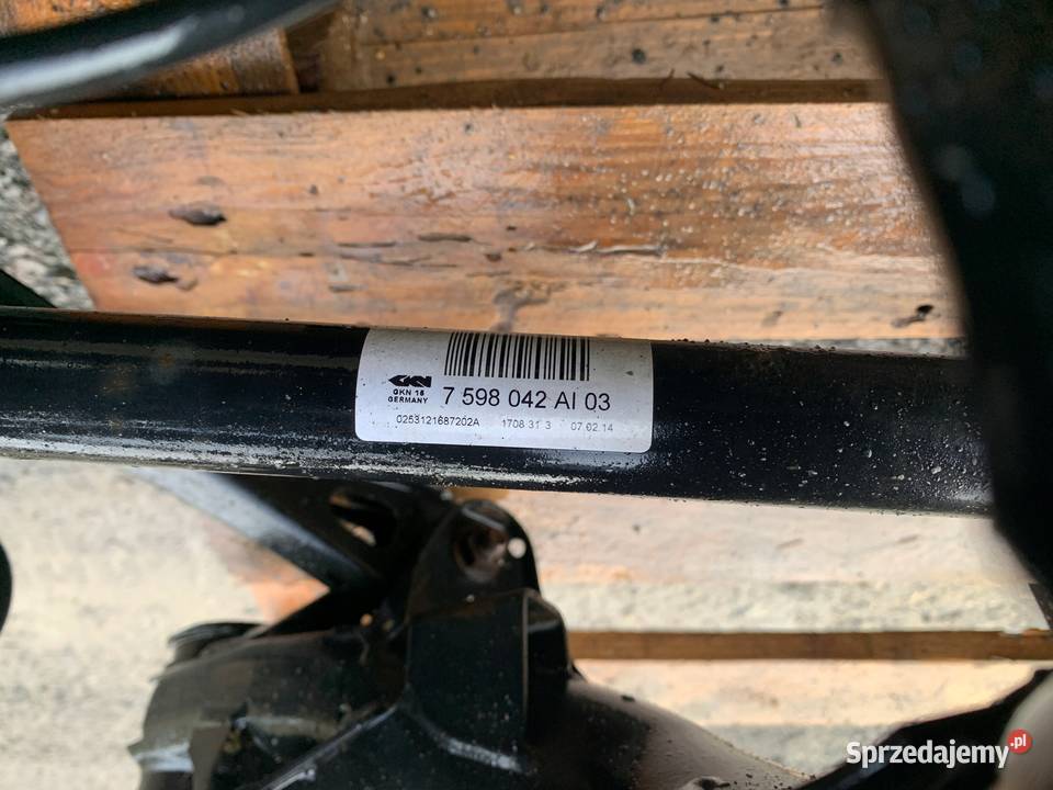 BMW F25 F26 ZAWIESZENIE TYŁ TYLNE KOMPLETNE Zestawy zawieszenia