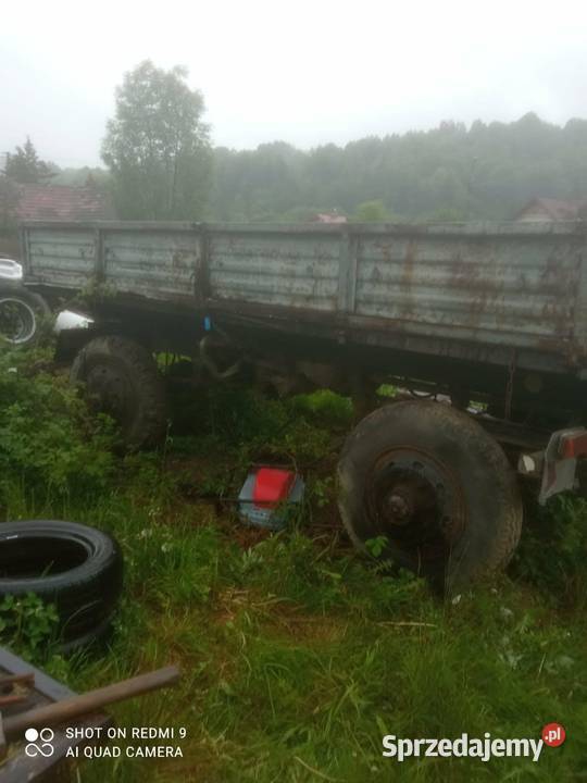 SPRAWNA Przyczepa rolnicza D47 wywrotka