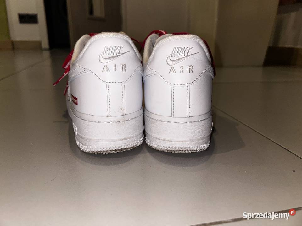 Nike AF1 supreme biały