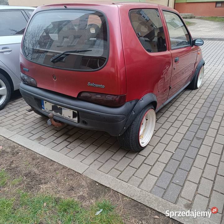 Fiat Seicento szeroka stal lampy tył zawieszenie Rok produkcji 2001 Bielsk Podlaski