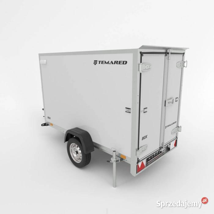 Przyczepka samochodowa Temared BOX 2512 Koszalin sprzedam
