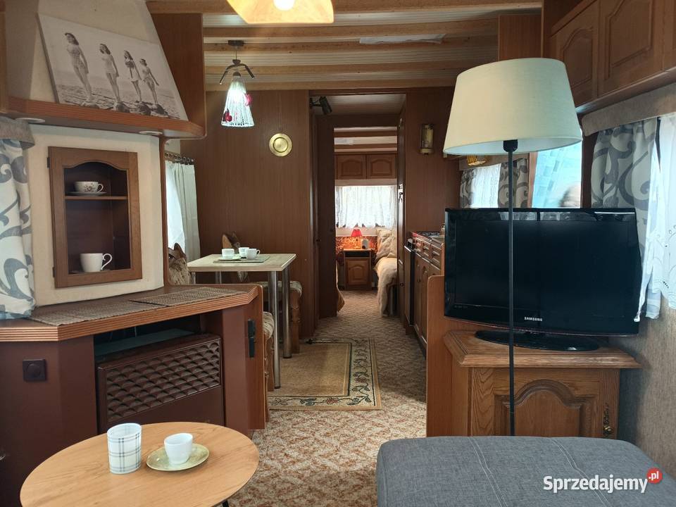 Przyczepa Hobby Lansd Haus 2 pomorskie Człuchów sprzedam