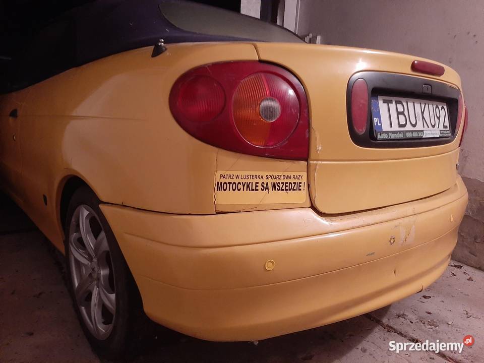 Renault Megane I cabrio lift 16 16v LPG benzyna+LPG świętokrzyskie Stopnica